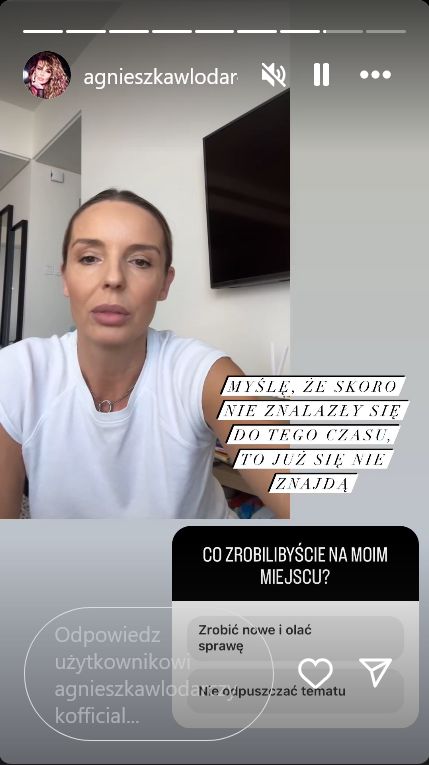 Agnieszka Włodarczyk tłumaczy, dlaczego nie nosi obrączki.
