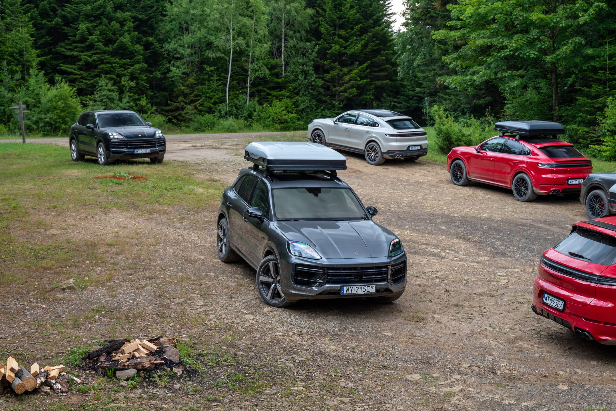 Porsche Cayenne w Bieszczady