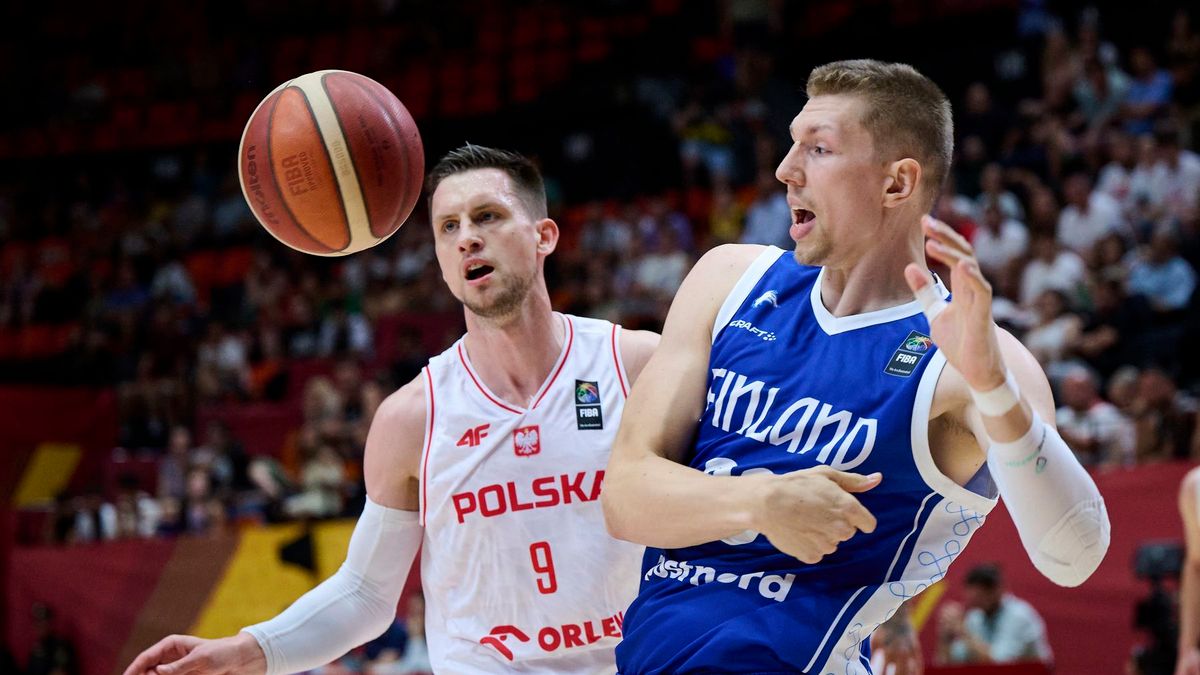 Getty Images / Borja B. Hojas / Mateusz Ponitka podczas meczu z Finlandią