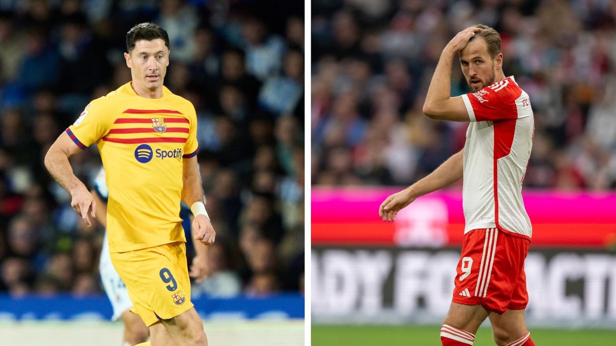 Getty Images / Juan Manuel Serrano Arce/Sebastian Widmann / Na zdjęciu: Robert Lewandowski i Harry Kane