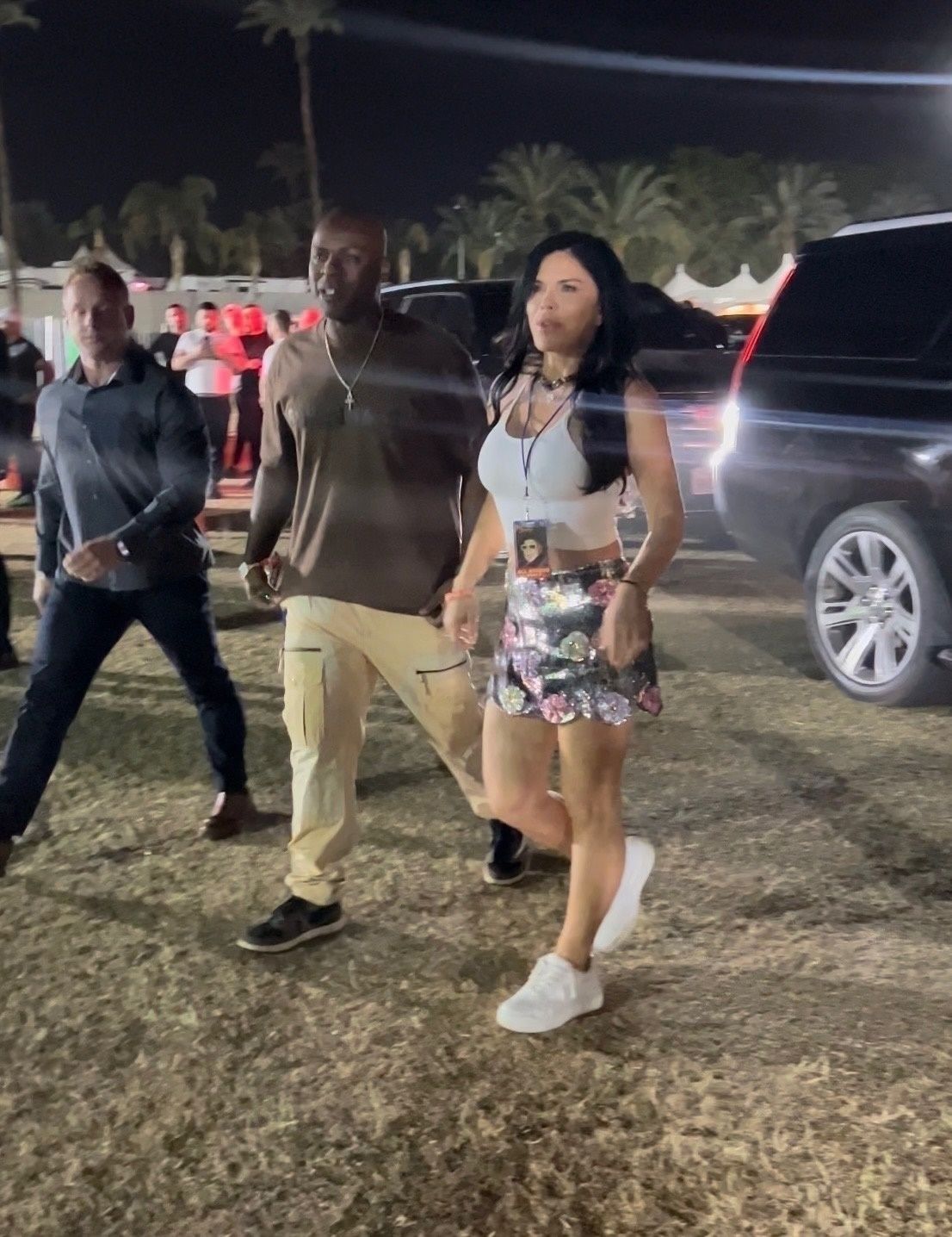 Cory Gamble i Lauren Sanchez