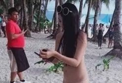 Policja ukarała ją mandatem. Strój turystki oburzył Filipińczyków