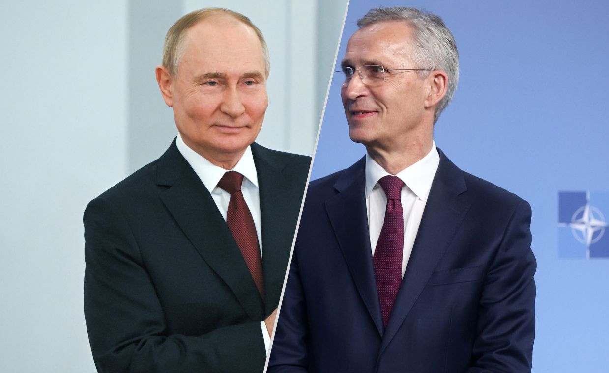 Władimir Putin, Jens Stoltenberg