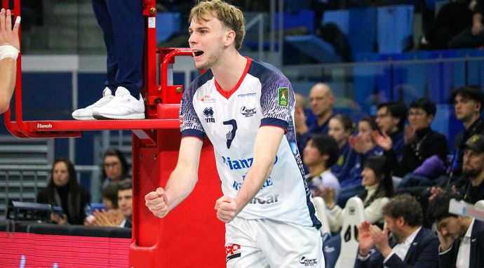 Siatkówka mężczyzn: Liga włoska - mecz: Power Volley Allianz Milano - Sir Sicoma Monini Perugia