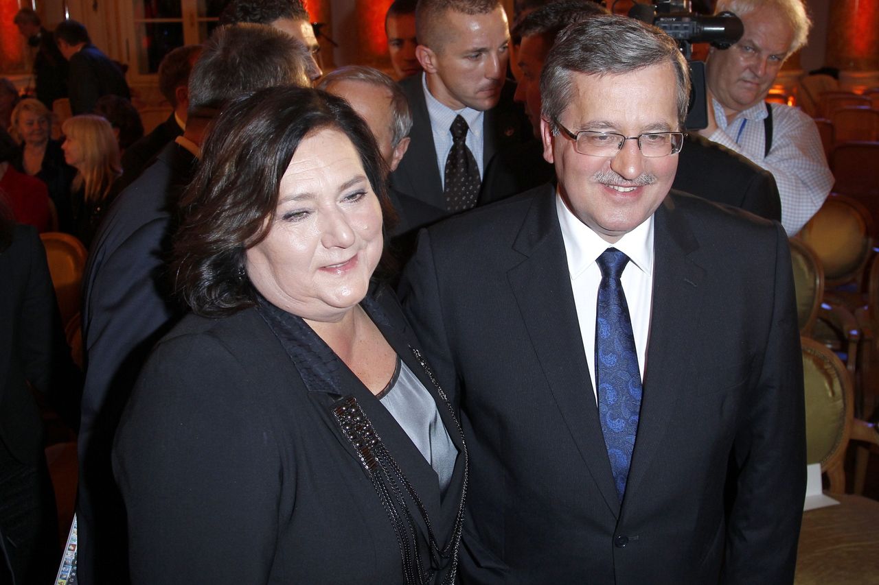 Anna i Bronisław Komorowscy w 2011 roku 