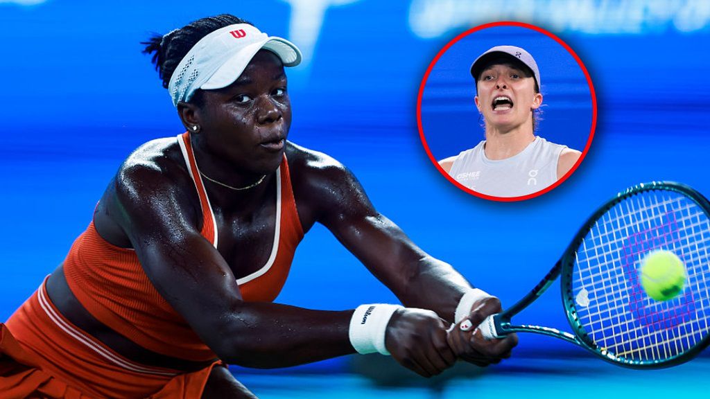 Getty Images / WUHAN OPEN OFFICIAL 2025 / Victoria Mboko i Iga Świątek