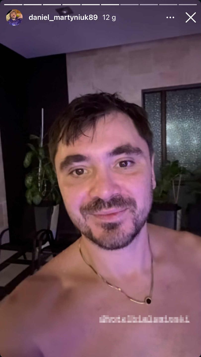 Daniel Martyniuk relacjonuje czas z rodziną