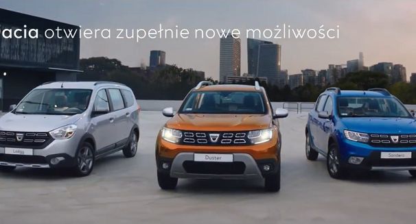 Dacia w reklamach „otwiera zupełnie nowe możliwości”. Publicis Poland przygotowała kampanię na 7 rynków europejskich