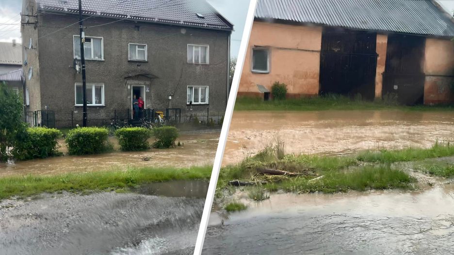 Zalania i podtopienia w gminie Głuchołazy