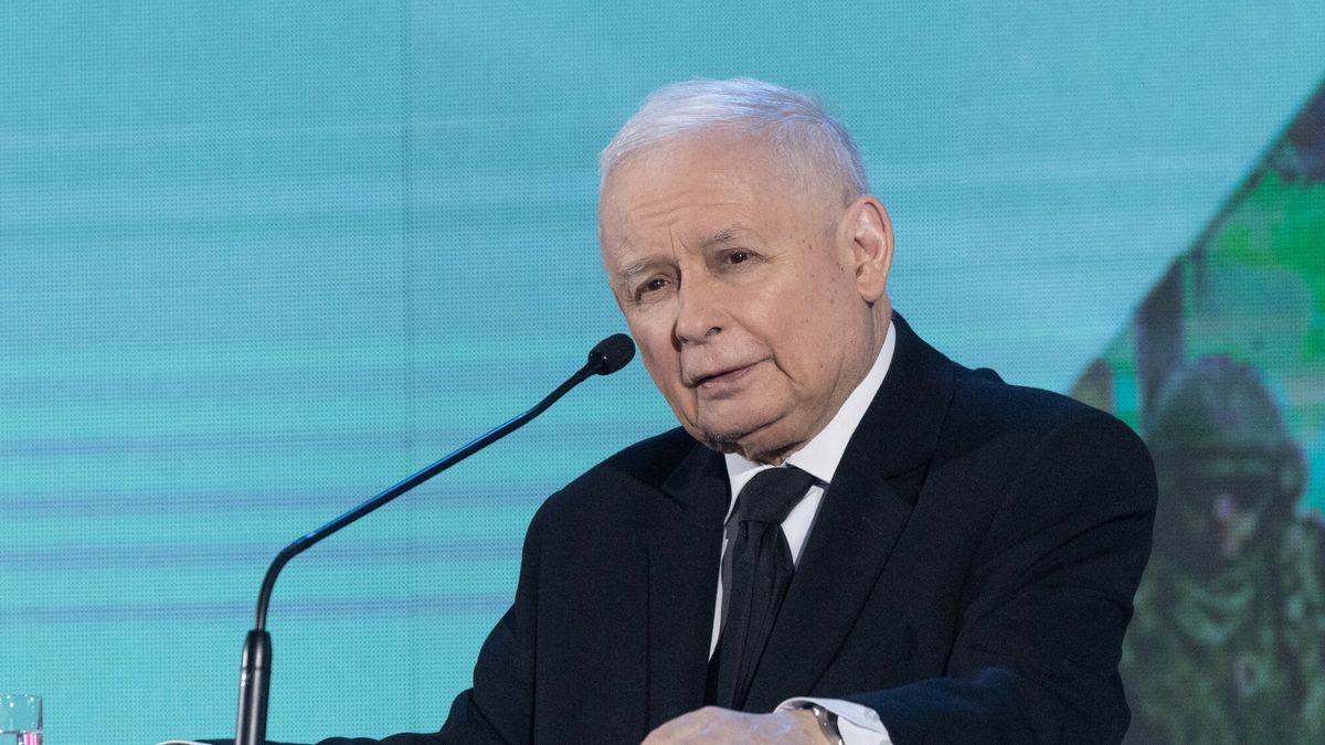 Prezes PiS Jarosław Kaczyński
