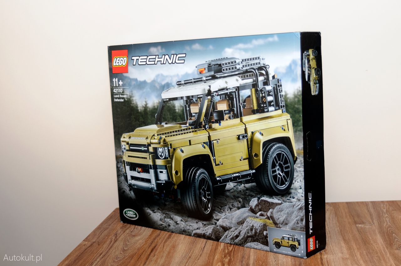 Lego Technic Land Rover Defender 42110 - pudełko