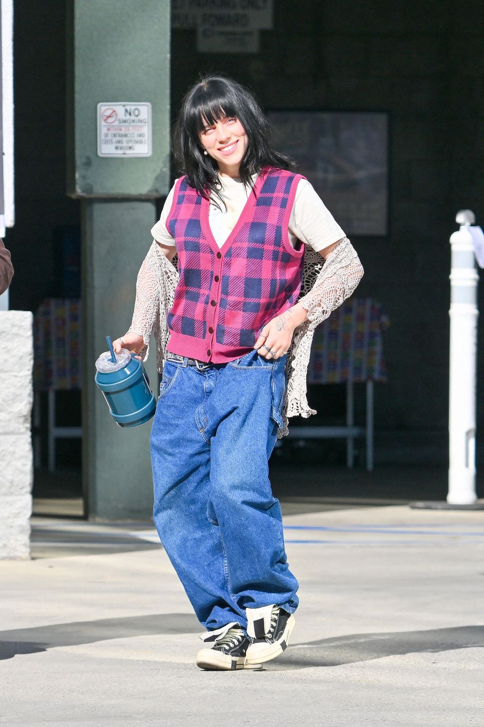 Billie Eilish maszeruje na spotkanie w towarzystwie mamy