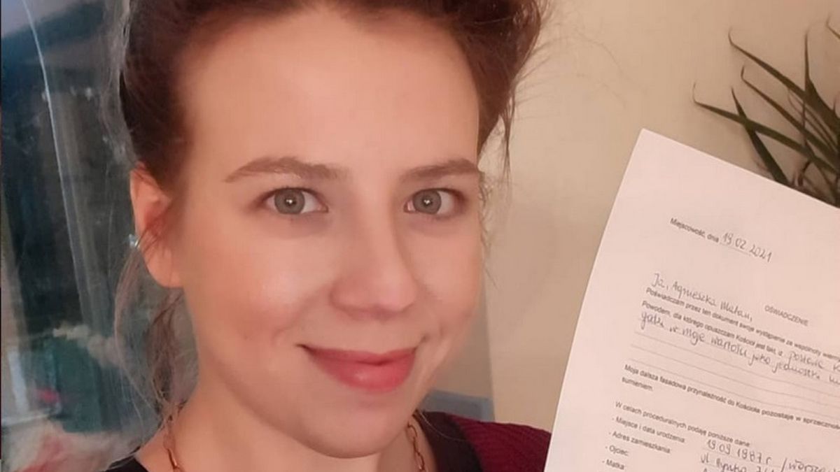 Agnieszka Matan złożyła wniosek o apostazję