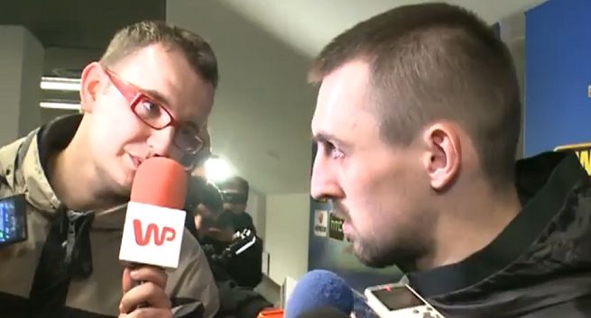 Spór dziennikarzy po „fatalnej” sprzeczce reportera Wirtualnej Polski z piłkarzem Legii Warszawa (wideo)