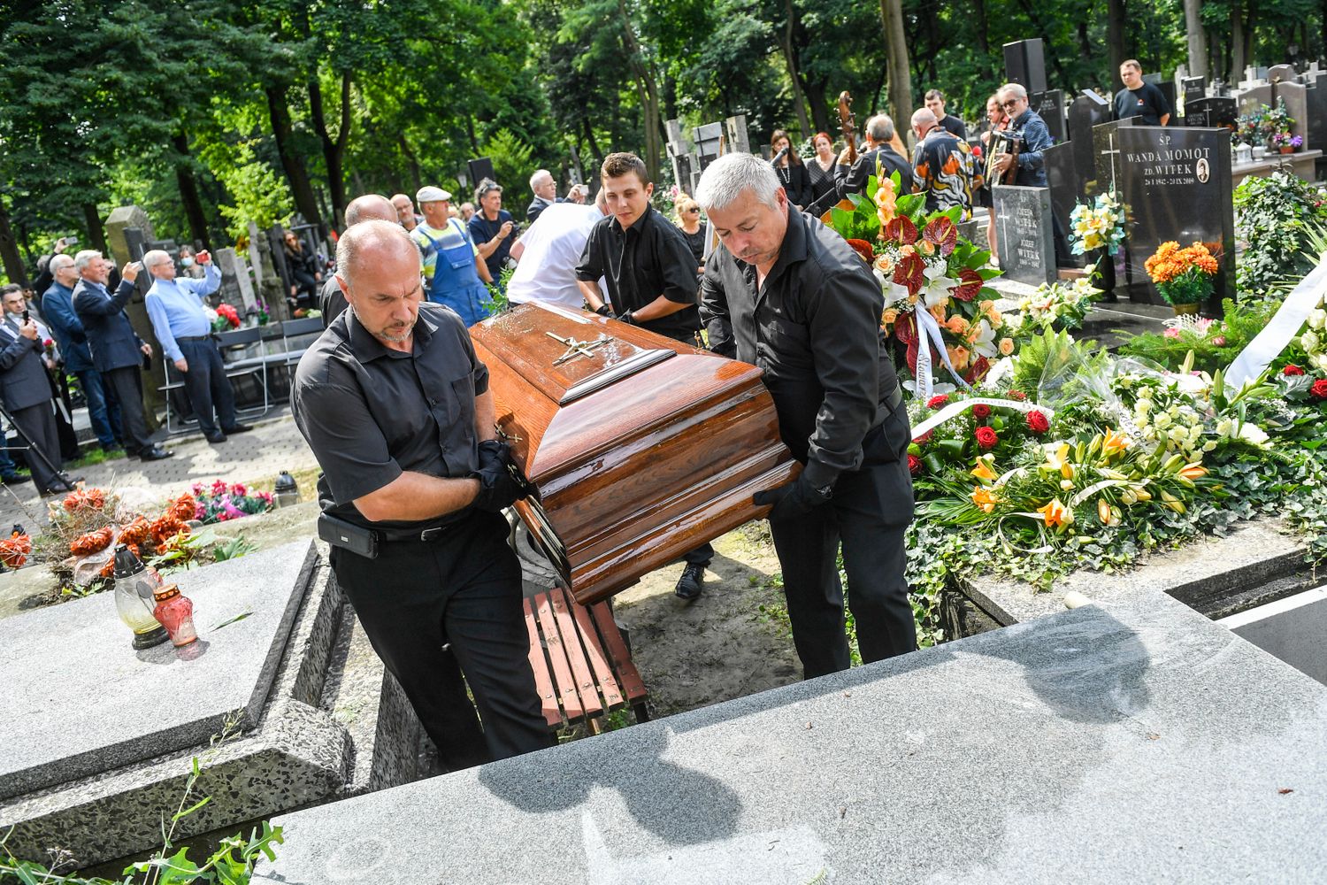 Pogrzeb Jerzego "Dudusia" Matuszkiewicza