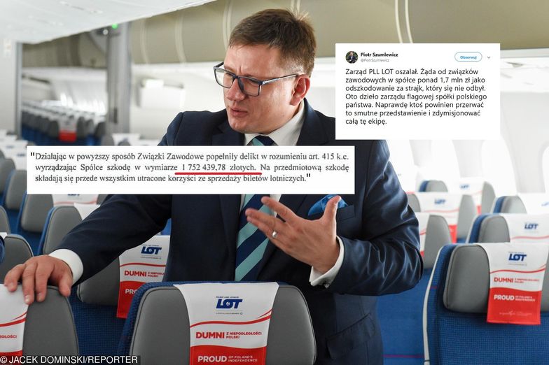 Prezes zarządu PLL LOT Rafał Milczarski