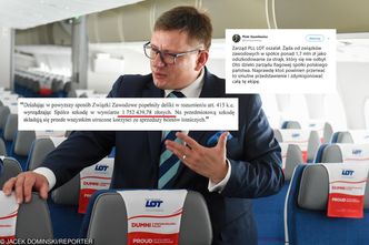 LOT chce blisko 2 mln zł odszkodowania od związkowców. "Zarząd oszalał"
