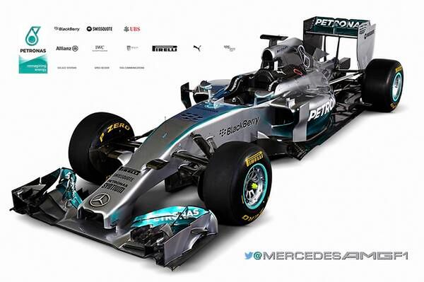 Nowy W05 / fot. twitter.com/MercedesAMGF1