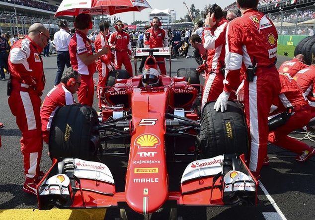 Ferrari będzie chciało, jak najszybciej zapomnieć o GP Meksyku (fot. AFP)