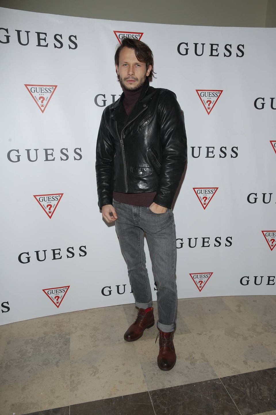 Mateusz Banasiuk - pokaz kolekcji GUESS 2017