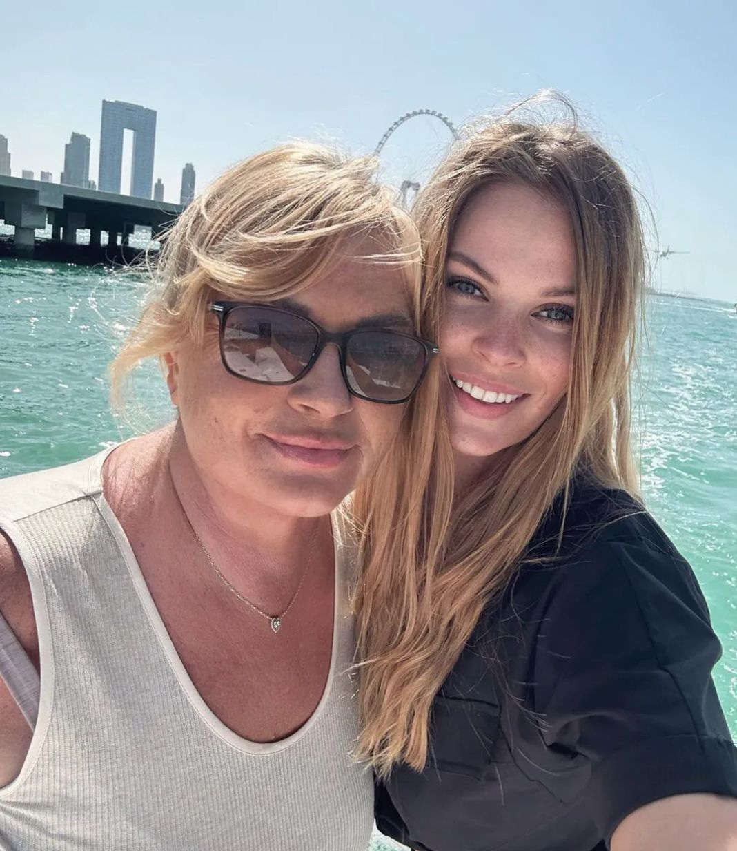 Małgorzata Tomaszewska z mamą