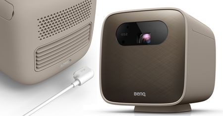 Miniprojektor BenQ GS2 - zachlapiesz go, upadnie na ziemię, a i tak będzie działał