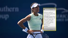 Skandal na US Open. Ktoś włamał się do pokoju tenisistki