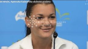 Agnieszka Radwańska obchodzi urodziny (lektor)