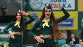 Cheerleaderki na meczu Aluron CMC Warta Zawiercie - Grupa Azoty ZAKSA Kędzierzyn-Koźle (galeria)