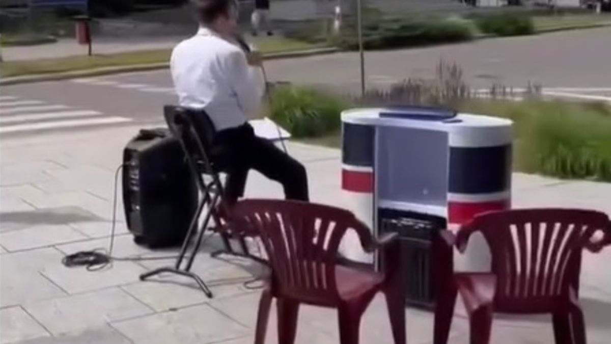 Kandydat Konfederacji do PE mówił do pustych ulic