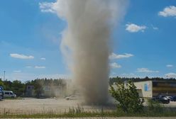 Trąba powietrzna w Lesznie? Przerażające nagranie diabełka pyłowego w Wielkopolsce