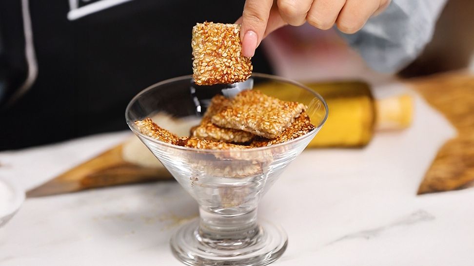 Chrupiące ciasteczka z dwóch składników