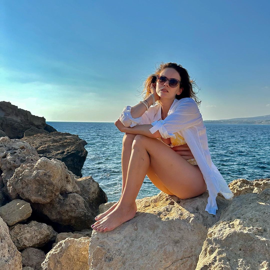 Olga Kalicka pozuje w bikini