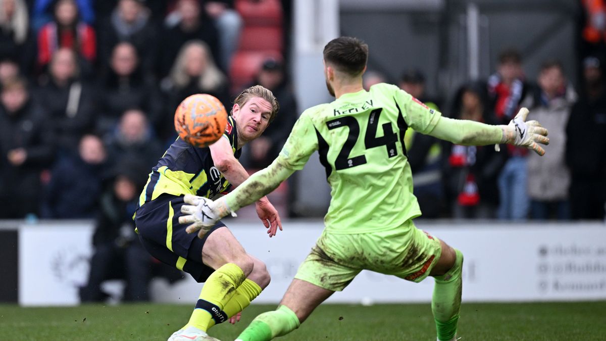 Getty Images / Justin Setterfield / Na zdjęciu: Kevin De Bruyne zapewnił awans drużynie Manchesteru City