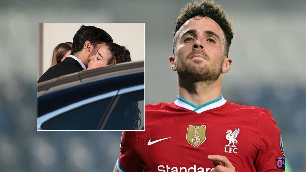 Diego Jota, żona na pogrzebie