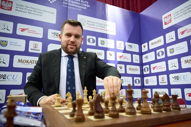 Łukasz Turlej, sekretarz generalny światowej federacji szachowej FIDE (fot. Rafał Oleksiewicz)