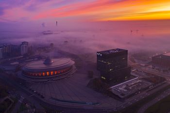 Pogoda w Katowicach. Prognoza na wtorek 13 stycznia. Śnieg rano, marznąca mżawka i mgły