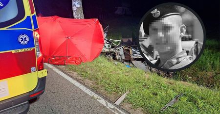 Patryk był na pierwszej przepustce. Zginął w koszmarnym wypadku