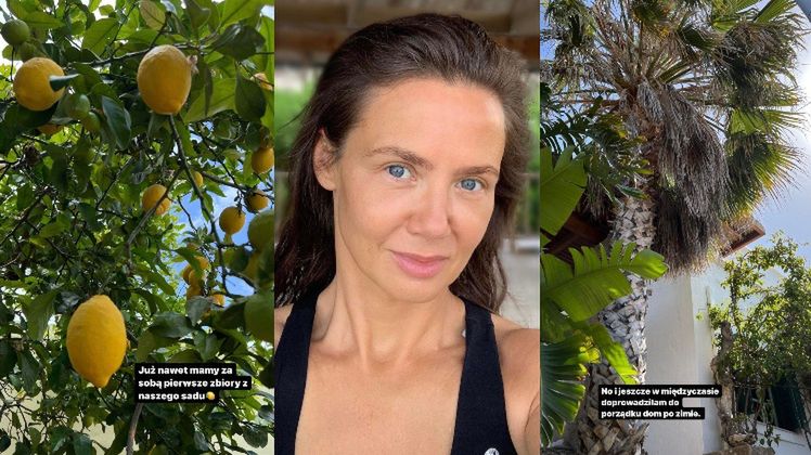 Kinga Rusin pokazała swój sad na Kostaryce