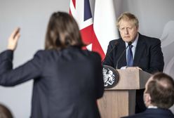 "Jesteś tu, bo się boisz". Ukraińska aktywistka zrugała Borisa Johnsona