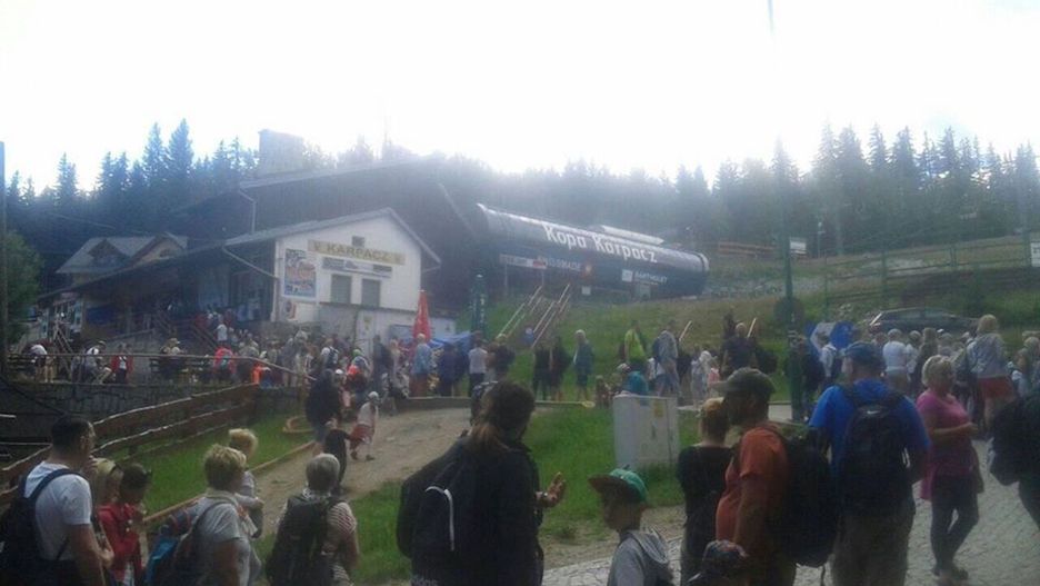 Do Karpacza w tym sezonie wybrało się sporo turystów 