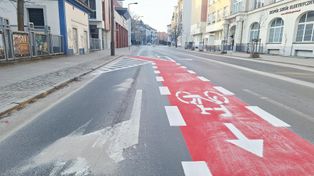 Gorzów: Likwidacji "śluzy" rowerowej nie będzie. "To rozwiązanie sprawdzone" - mówią urzędnicy