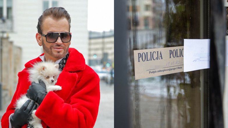 Mieszkanie i pracownia Gabriela Seweryna przeszukane przez policję