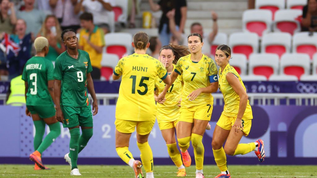 Getty Images / Marc Atkins / Na zdjęciu: piłkarki reprezentacji Australii