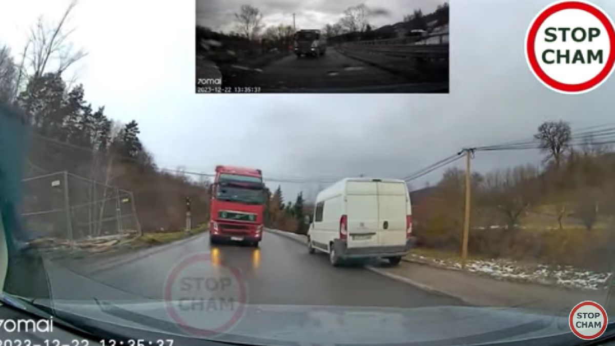 Kierowca TIRa ruszył, jak tylko dostał zielone światło