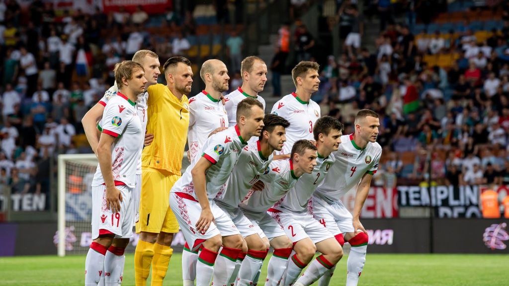 piłkarze reprezentacji Białorusi