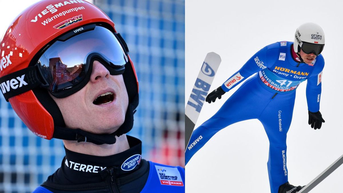 Getty Images / Od lewej: Karl Geiger i Piotr Żyła