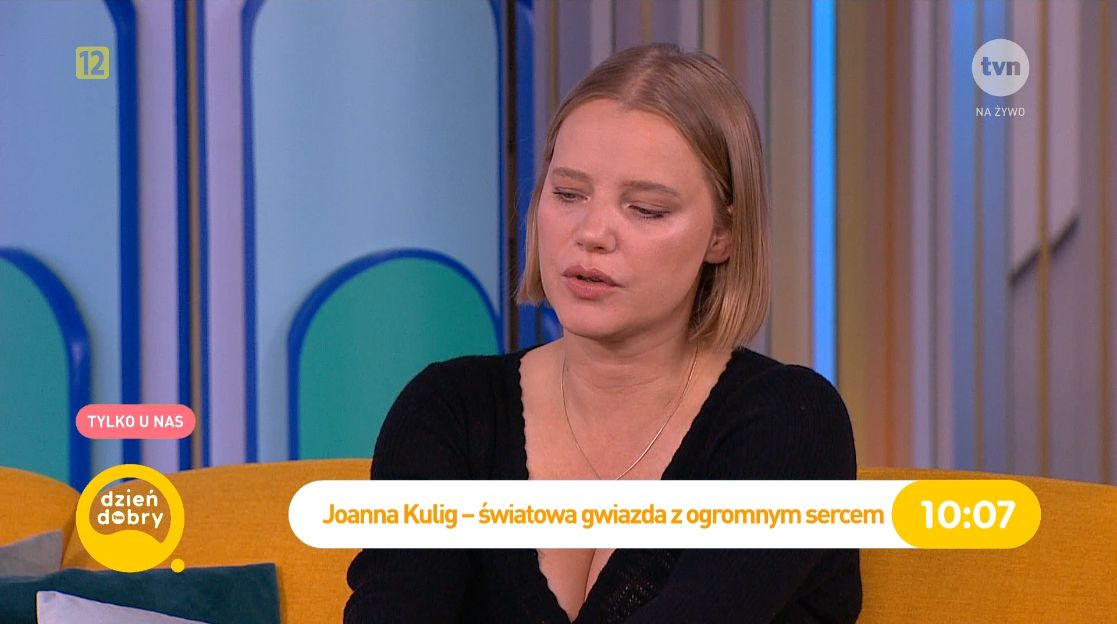 Joanna Kulig ze łzami w oczach opowiada o dzieciństwie