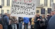 Domagają się pieniędzy na podwyżki i leczenie. "Protest będzie eskalował"