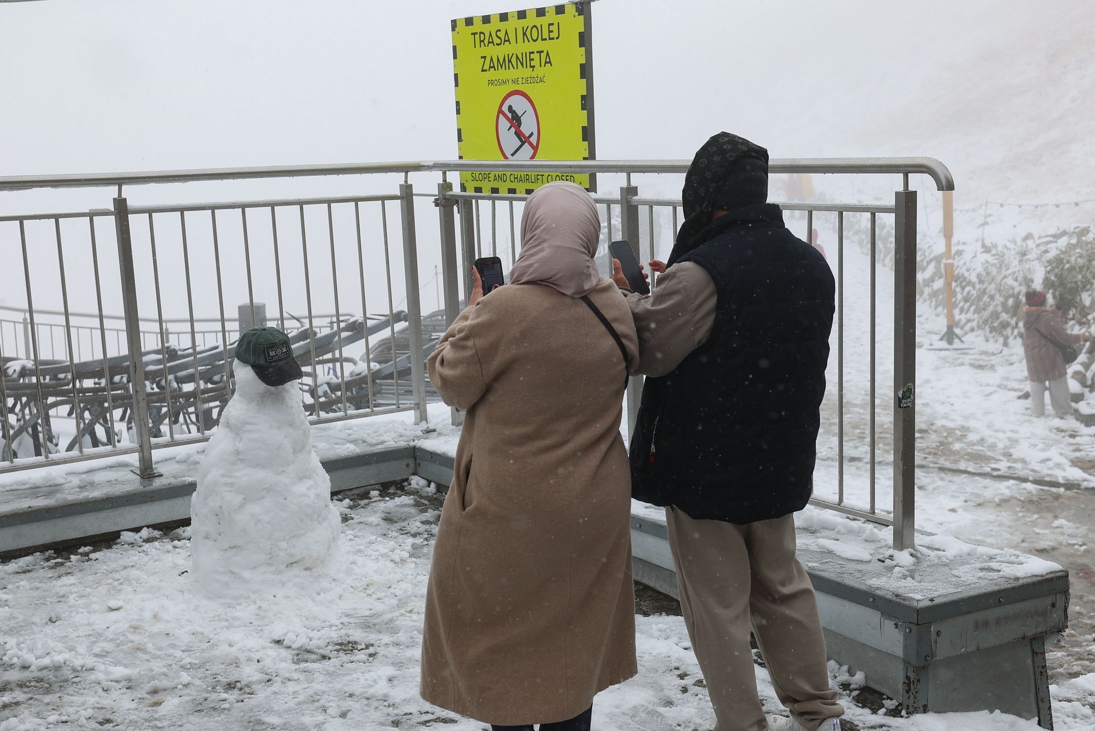 Śnieg na Kasprowym Wierchu